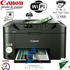 CANON MAXIFY MB2040 4EN1 WIFI FAX USB RECTO VERSO 1200P NOIR 900P COULEUR au meilleur prix au Maroc
