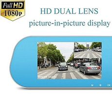 Rétroviseur Caméra Dual Lens FULL HD 1080p + Night Vision au meilleur prix au Maroc