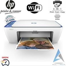 HP DESKJET 2630 IMPRIMANTE WIFI MULTIFONCTION COULEUR COPIE IMPRESSION ET SCAN au meilleur prix au Maroc