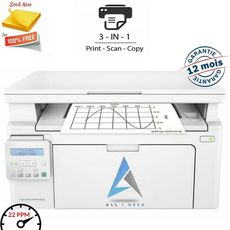 Imprimante LaserJet Multifonction ( Scan / Copie / Print ) M130A - Blanc au meilleur prix au Maroc