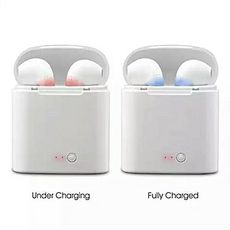 i7S TWS Twins Bluetooth avec Boîte de Chargeur Sans Fil Écouteurs pour IOS Et Android au meilleur prix au Maroc