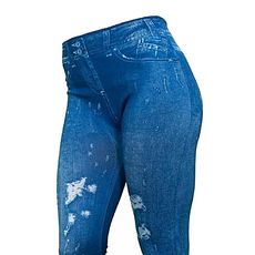 Slim n Lift Caresse jeans Bleu déchiré au meilleur prix au Maroc