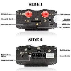 GPS Professionnel TK103 Traceur avec micro gsm 2018 au meilleur prix au Maroc