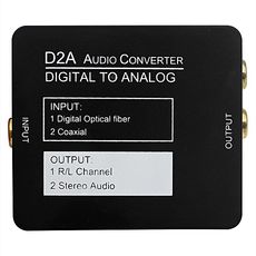 Coaxial ou toslink convertisseur audio numérique / analogique au meilleur prix au Maroc