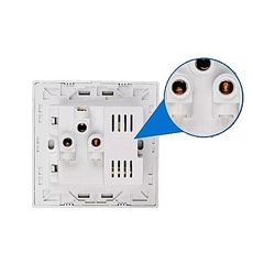 Prise mural Universelle avec 2 ports de recharge rapide USB au meilleur prix au Maroc