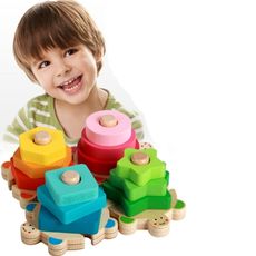 Trieuses géométriques empilables Animal Design au meilleur prix au Maroc