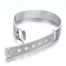 Rêve diamant Pack 2 Bracelets Ceinture en Acier Inoxydable - Argenté & Doré au meilleur prix au Maroc