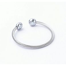 Rêve diamant Bracelet Mage En Acier Inoxydable Argenté Plus Boite Cadeau au meilleur prix au Maroc