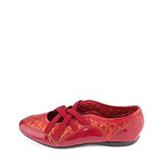 Rêve Diamant Espadrilles Brillant S.A.S - Rouge au meilleur prix au Maroc