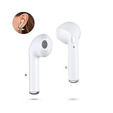 Mini Oreillettes Bluetooth i7S TWS 1Pair (2PCS) sans fil casque avec boîte de charge 950 mAh stéréo pour tous les smartphones - Blanc au meilleur prix au Maroc