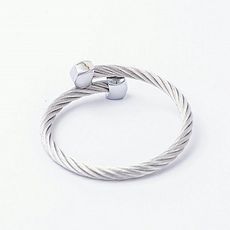 Bracelet Vesale en Acier Inoxydable - Argenté + Boite Cadeau au meilleur prix au Maroc