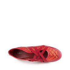 Rêve Diamant Espadrilles Brillant S.A.S - Rouge au meilleur prix au Maroc