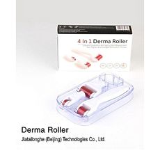 TOP MODEL Derma Roller System Avec Des Aiguilles De Titanium 4 in 1 au meilleur prix au Maroc