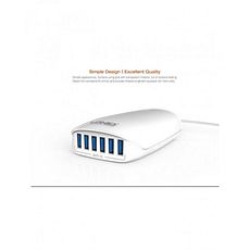 LDNIO Chargeur 6 Ports USB A6573 (Chargement Ultr Raapide) Pour IPhone IPad Samsung Téléphones au meilleur prix au Maroc