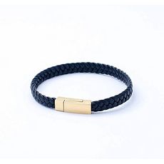 Rêve diamant Bracelet Elegance à motif 100% Acier - Noir-Doré + Boite Cadeau au meilleur prix au Maroc