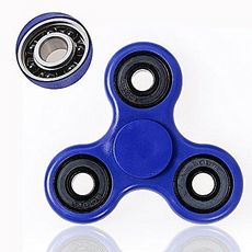 Hand Spinner Fidget Spinner Triple X - Bleu au meilleur prix au Maroc