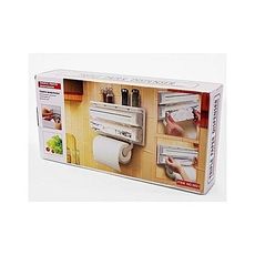 Distributeur de rouleau de cuisine triple 3 en 1. au meilleur prix au Maroc