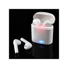 i7S TWS Twins Bluetooth avec Boîte de Chargeur Sans Fil Écouteurs pour IOS Et Android au meilleur prix au Maroc