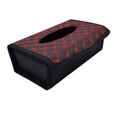 Boîtes à Mouchoirs en Cuir PU Tissue Box Décoration Voiture Rectangle(rouge) au meilleur prix au Maroc