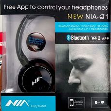 NEW NIA1 Casque bluetooth  Appel-lecteur Micro SD / TF-radio FM COPATIBLE AVEC SMARTPHONE & TABLETE au meilleur prix au Maroc