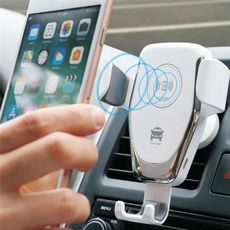 Chargeur rapide sans fil de voiture de gravité pour iPhone x8-XS- samsung S8 S9 Note 9 8 charge rapide - Blanc au meilleur prix au Maroc