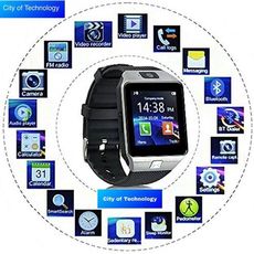 smart watch DZ09 montre Bluetooth & carte SIM gris au meilleur prix au Maroc