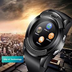 Smart watch V8  v20 Noir au meilleur prix au Maroc