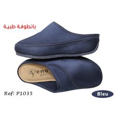 Pantoufles Médical Pour Femme  BLEU au meilleur prix au Maroc