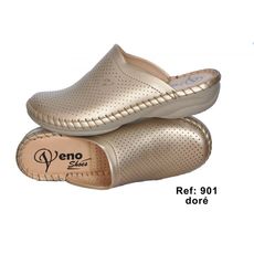 Sabot Médical Femme plat DORE au meilleur prix au Maroc