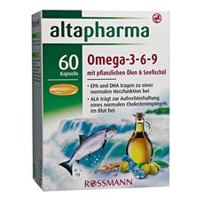 Altapharma Omega 3-6-9 60 Gélules au meilleur prix au Maroc