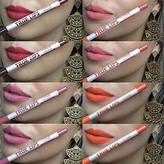 12 crayons Lèvres Avec 12 Couleurs True Lips MZ LUX au meilleur prix au Maroc