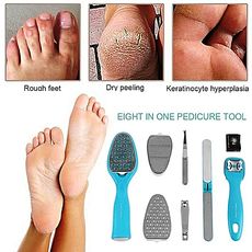 Outils de Pedicure Professional 8 en 1 multifonctionnel au meilleur prix au Maroc