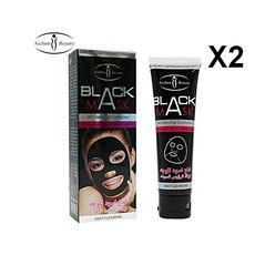 Aichun beauty Pack 2 Masque Noir carbone pour eliminer l'acne et les points noirs au meilleur prix au Maroc
