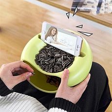 BOL DE RANGEMENT MULTIFONCTIONNEL AVEC EMPLACEMENT POUR TELEPHONE VERT au meilleur prix au Maroc