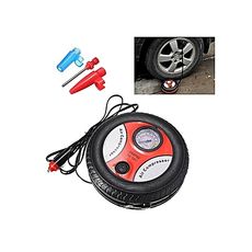 Compresseur d'air portable- Gonfleur Pneu et tout articles gonflable DC 12v au meilleur prix au Maroc