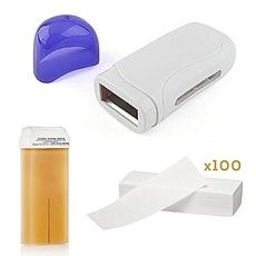 Chauffe Cire Plus Cartouche Cire et paquet de 100 papier dépilatoire gratuit. au meilleur prix au Maroc