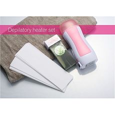 MZ.Lux Chauffe Cire + Cartouche Cire et paquet de 100 papier depilatoire gratuit. au meilleur prix au Maroc