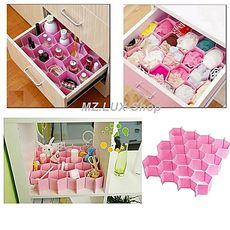 Organisateur de Tiroir a compartiments pour mettre de l'ordre a vos affaires-18 places au meilleur prix au Maroc