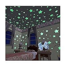 Stickers muraux lumineux 100 etoiles au meilleur prix au Maroc