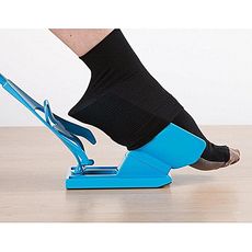 Slider Sock-Appareil rapide et facile de mettre et enlever vos chaussettes avec chausse-pied au meilleur prix au Maroc