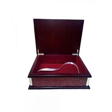 MZ.Lux Couverture pour coran en Bois rouge et Metal au meilleur prix au Maroc