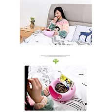 MZ.Lux Bol melon de rangement multifonctionnel avec emplacement pour telephone - Rose au meilleur prix au Maroc