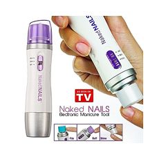 MZ.Lux Polisseur Naked Nails - Un moyen rapide et facile a de beaux ongles-6 tetes interchangeables au meilleur prix au Maroc