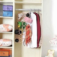 MZ.Lux Porte Foulards & Chales Multifonctionnel Pliable- 28 pieces au meilleur prix au Maroc