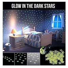 Stickers muraux lumineux 100 etoiles au meilleur prix au Maroc