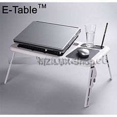 MZ.Lux Table pliable pour PC Portable Reglable avec Ventilateur de Refroidissement Integre au meilleur prix au Maroc