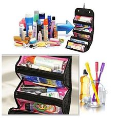 MZ.Lux Pack Cintre Multifonctionnel Pliable pour Foulards & Cravates+Sac ROLL-N-GO pour stocker produits cosmetiques et bijoux au meilleur prix au Maroc