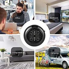 Mini chauffage electrique Puissant 900Watt- thermostat reglable ventilateur a air chaud avec afficheur numerique au meilleur prix au Maroc