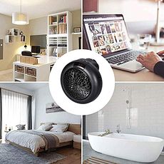 Mini chauffage electrique Puissant 900Watt- thermostat reglable ventilateur a air chaud avec afficheur numerique au meilleur prix au Maroc