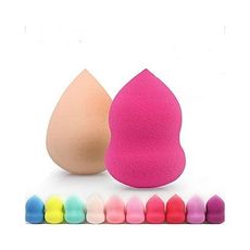 Pack 12 Pinceaux + 1 Eponge pour l'application de fonds MZ.LUX au meilleur prix au Maroc